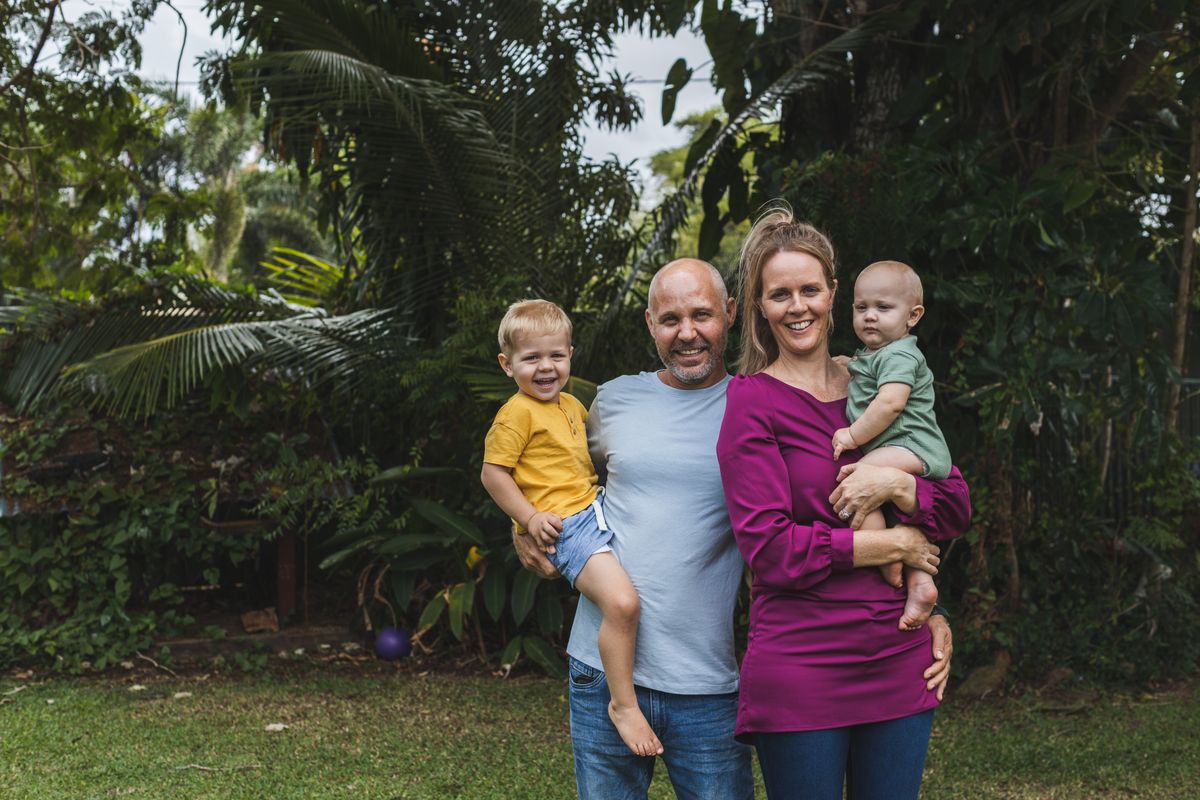 Megan went to Weipa Hospital, only taking her mobile and sunglasses