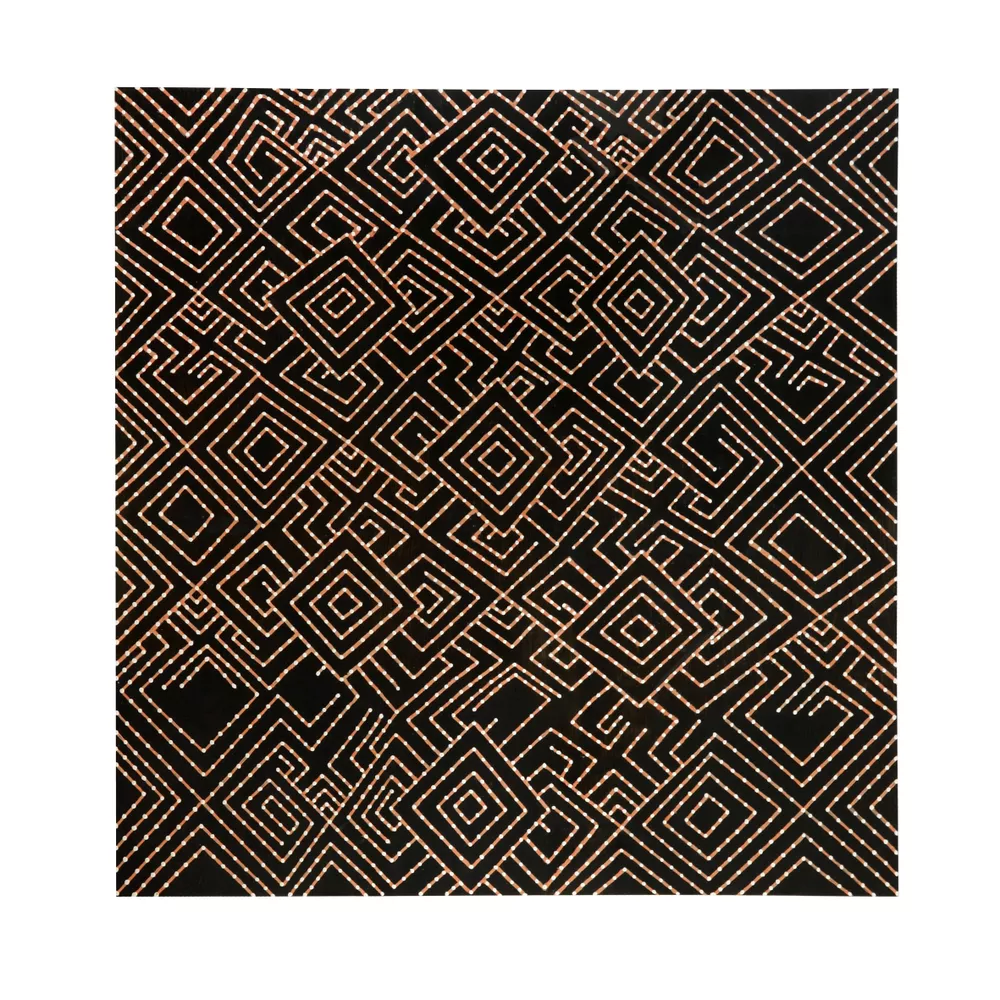Garawan Waṉambi, Yolŋu people, Northern Territory, born Miwatj Region, Northern Territory 1965, Raymaŋgirr, 2021, Yirrkala, Northern Territory, earth pigments on board, 125 x 122 cm © Garawan Wanambi/Buku-Larrŋgay Mulka Centre