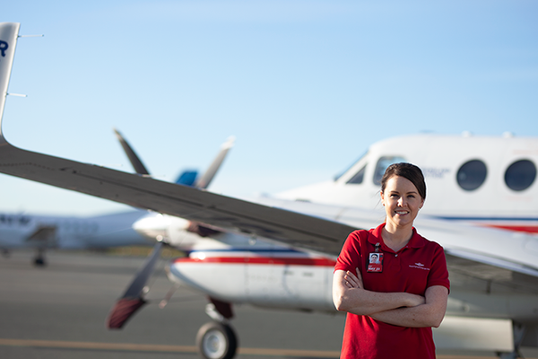 Flight Nurse celebrates 10 years with the Service