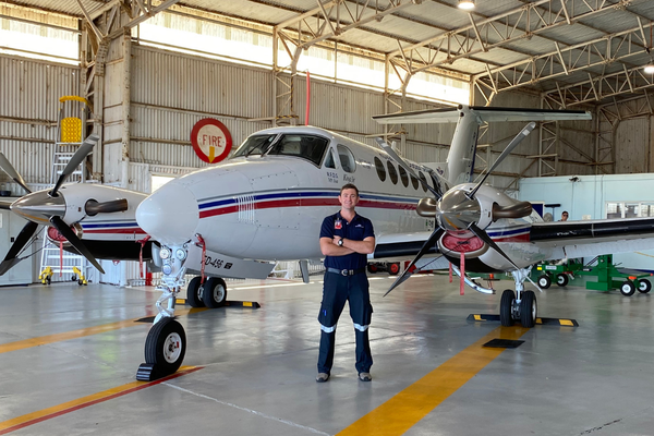RFDS Pilot Brady Thrift