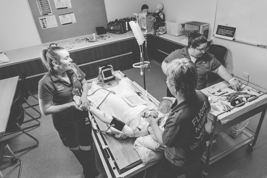 Flight nurses 