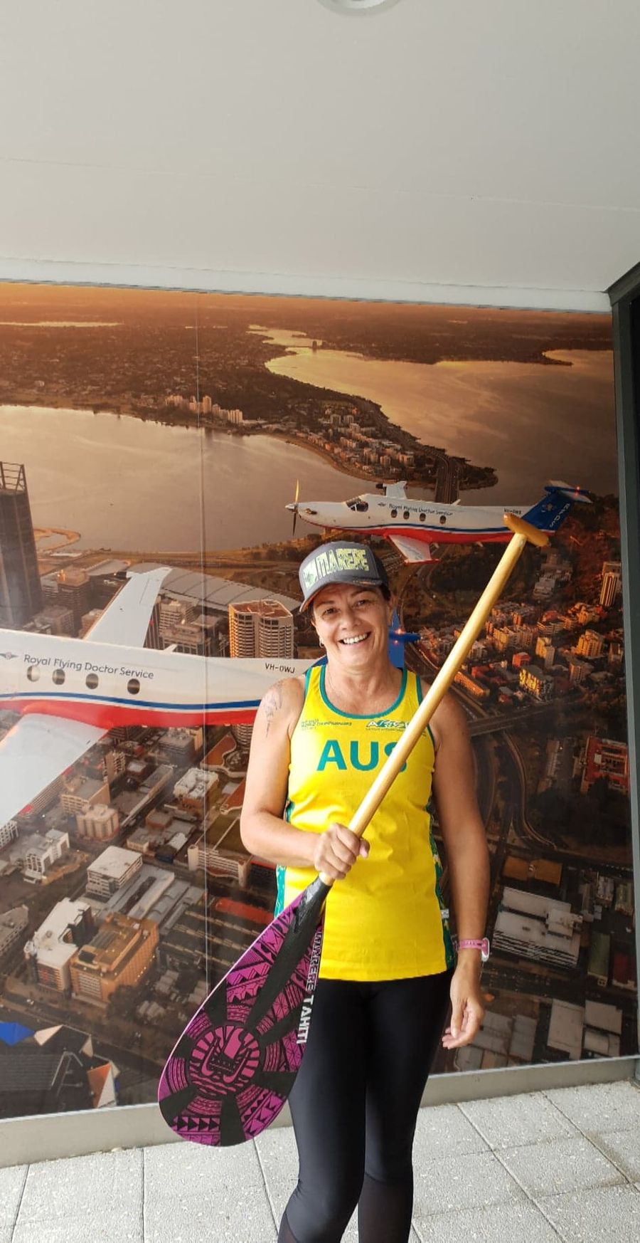 Frances is Tahiti bound to compete in the Va'a World Sprint Championships.  