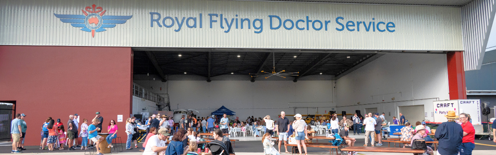 RFDS Plane on red earth