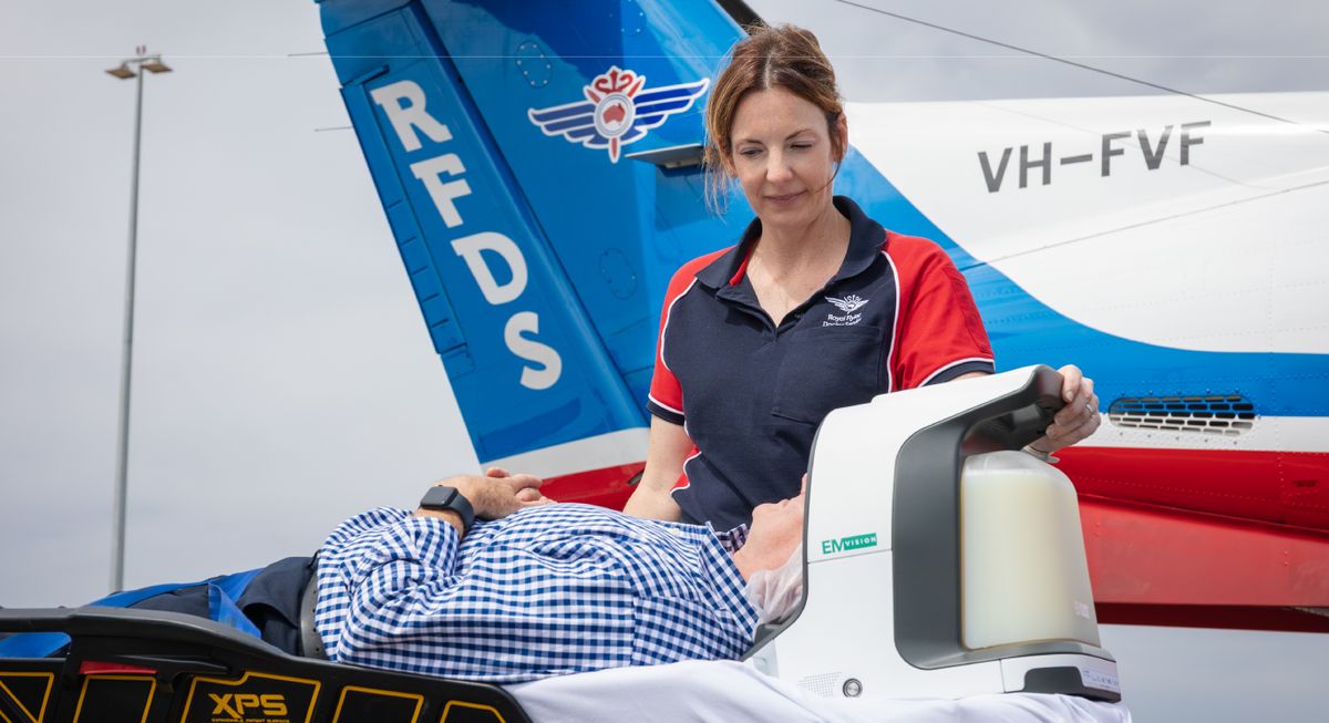 RFDS SA/NT X Stroke Alliance - EMVision scanner