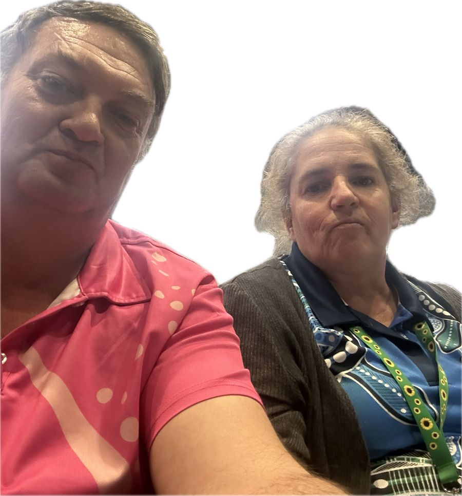 Wayne and Ann Rahn spend a lot of time waiting at airports these days, as they juggle interstate work committments.