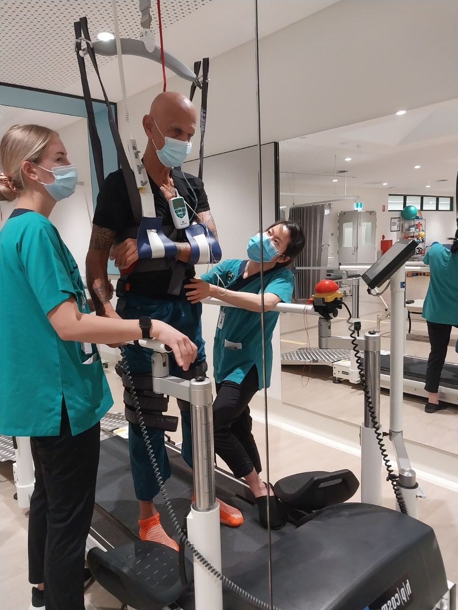 Greg was able to be treated at Sir Charles Gardiner Hospital in Perth after his RFDS retrieval.