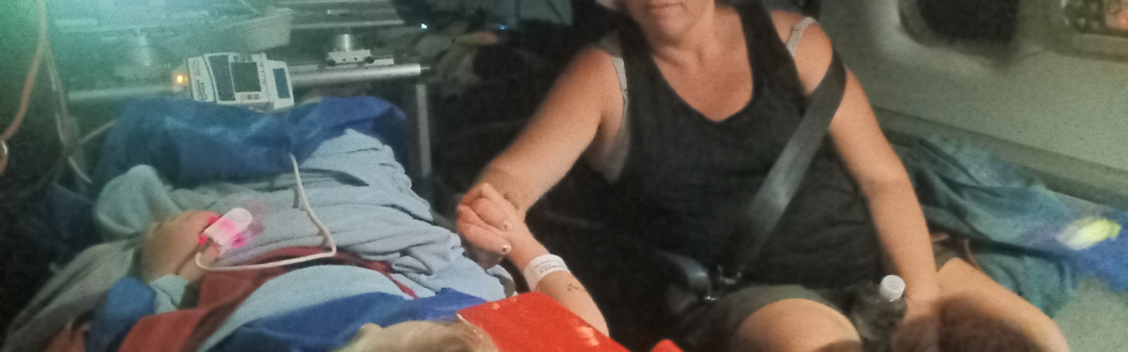 Savannah and her mum Rachel on the PC-12.