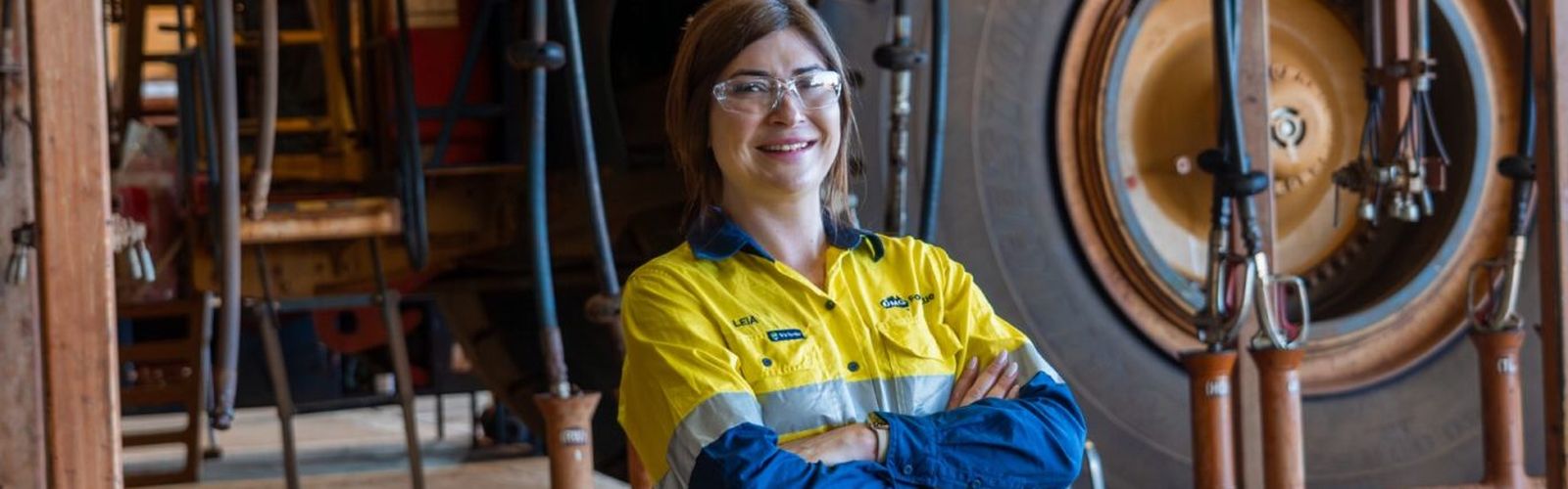 Leia at Fortescue HQ