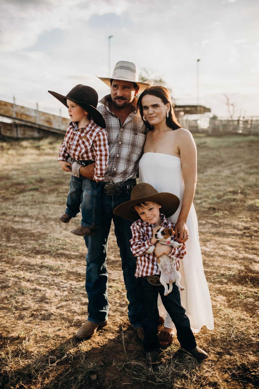 paige hetherington and her family