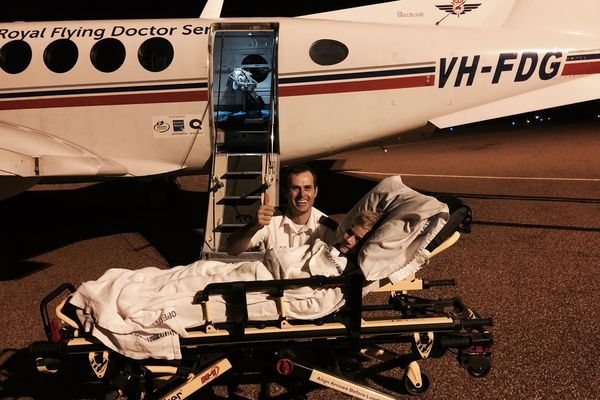 Fred about 4 weeks before his diagnosis