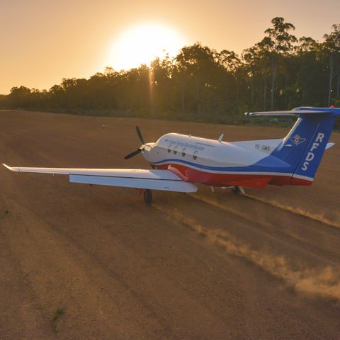 Plane Dirt Runway