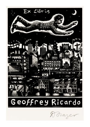 Image of Ex Libris Geoffrey Ricardo