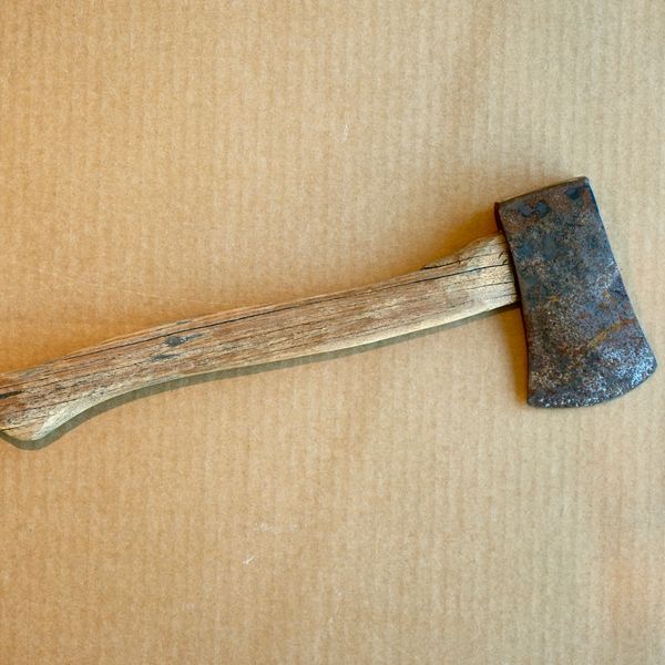 small Axe with a timber handle