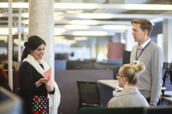 RFDS Victoria staff in the office
