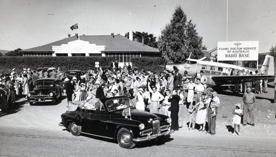 Queen at the RFDS