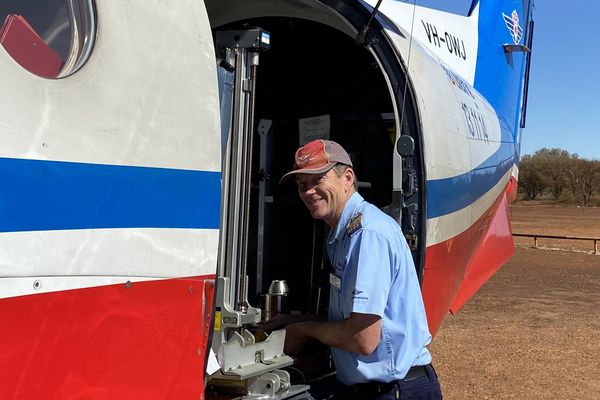Bruce Carroll is an RFDS pilot based at Meekatharra in WA