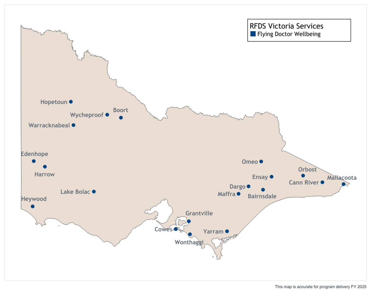 Wellbeing services map