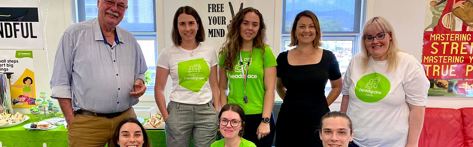 Cairns team celebrates headspace day