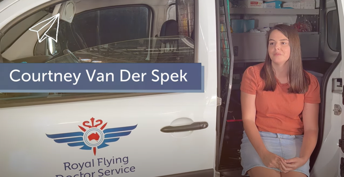 CTA Medical Scholarship recipient Courtney