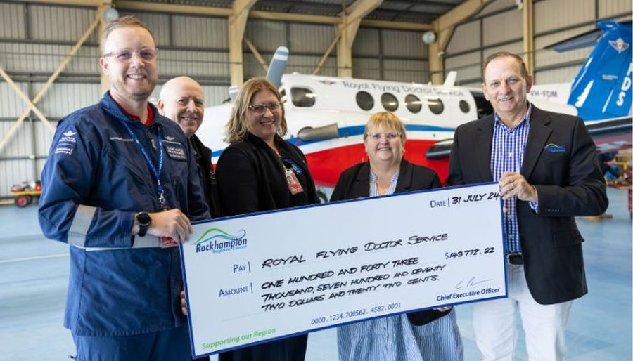 cheque handover 