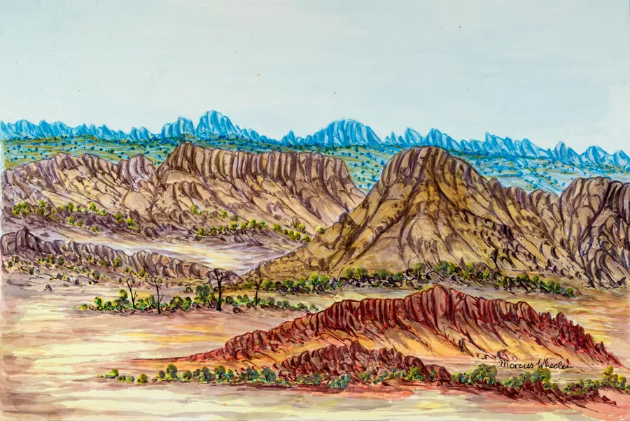 Tjuritja - West MacDonnell Ranges, Northern Territory - AGSA Collection