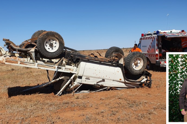 Flipped ute