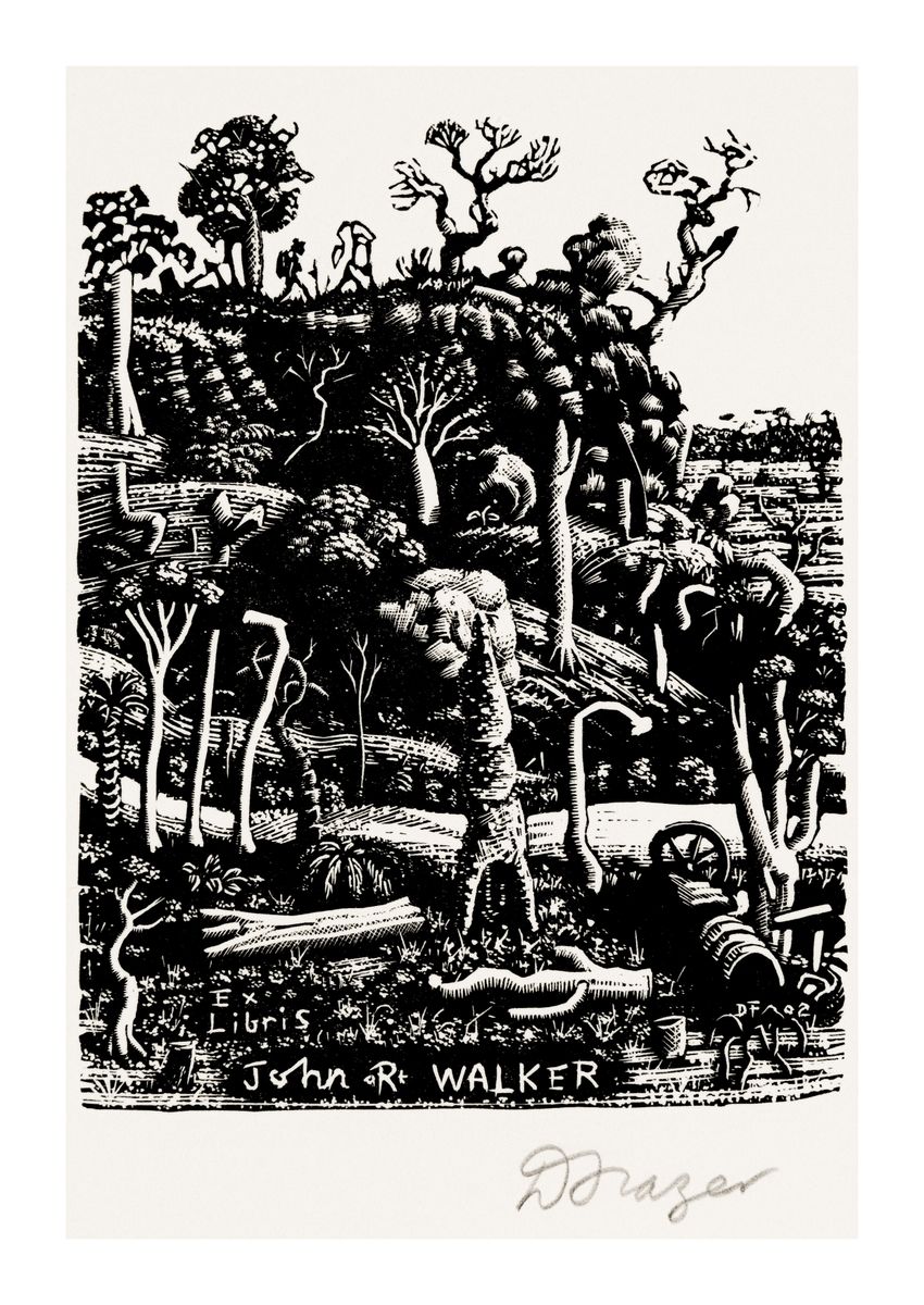 Image of Ex Libris John R. Walker