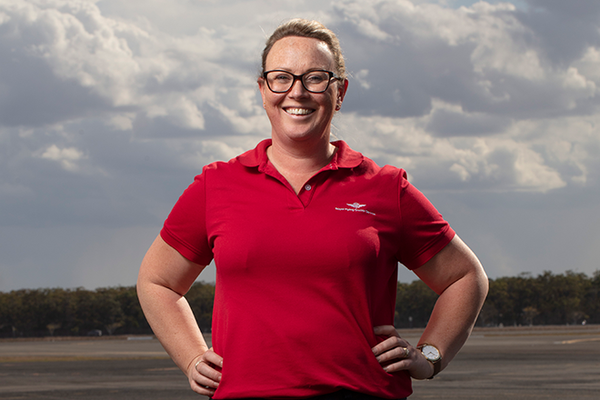 RFDS (Queensland Section) Flight Nurse Robyn Langton