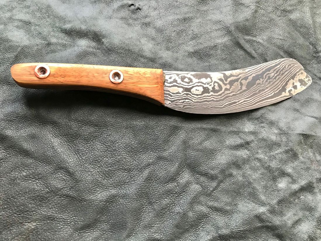 Damascus Knife 2