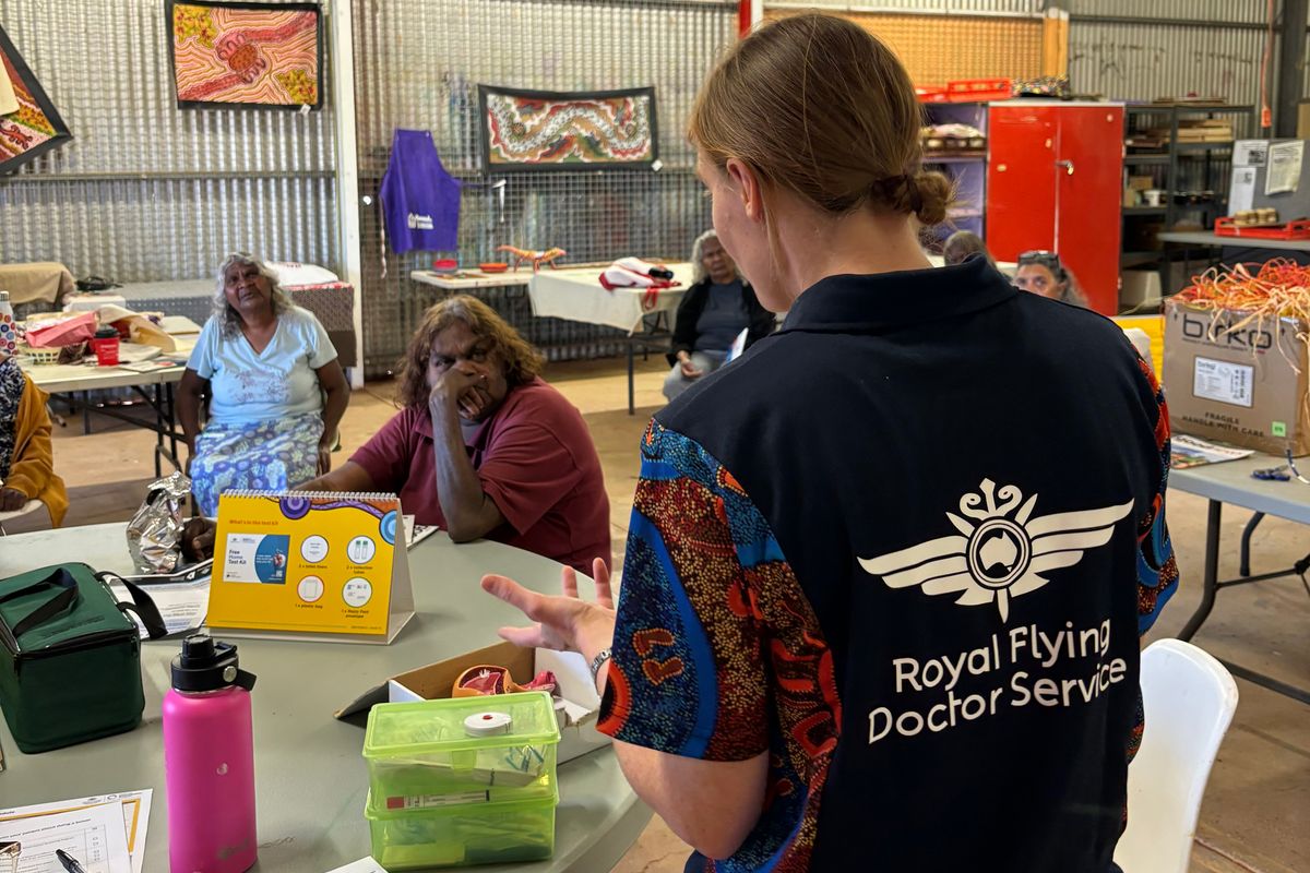 Oodnadatta women's heath and wellbeing camp