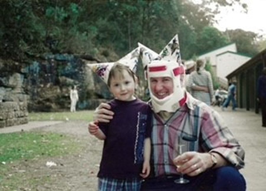 barry pictured with his second grandson Damon