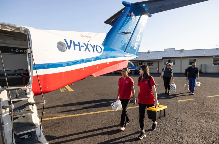 The RFDS dental team in Dubbo