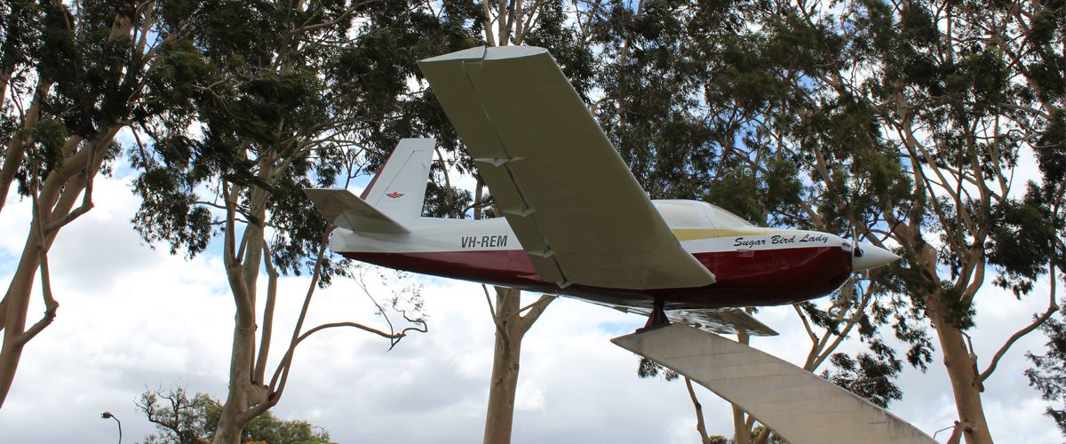 Sugar bird lady monument