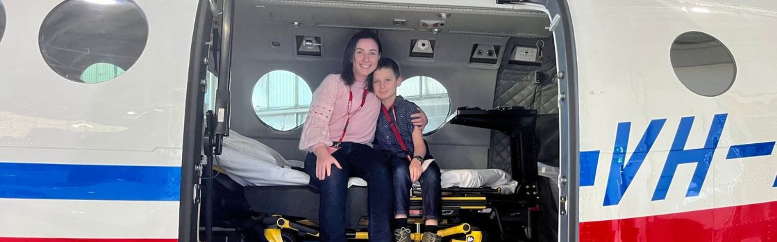 Hugh Proud with Narelle