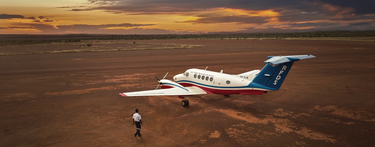 Image of RFDS aircraft