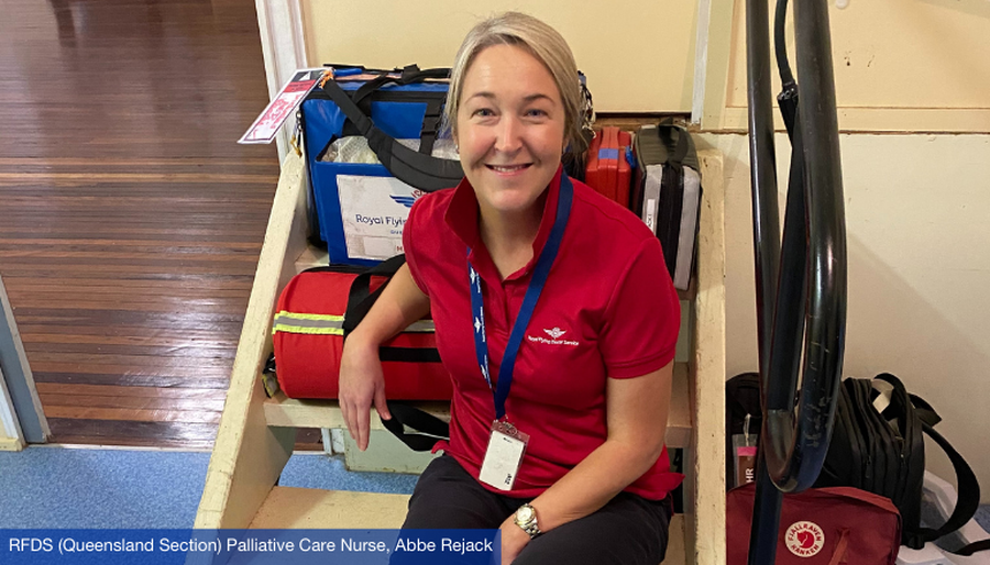 RFDS Palliative Care Nurse Abbe Rejack