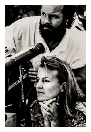 Image of Gillian Armstrong directing 'The Last Days of Chez Nous' at Broken Hill