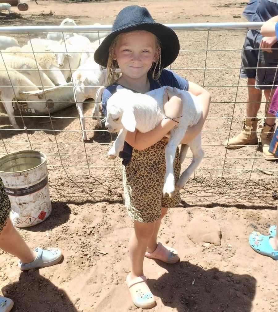 Savannah smiling