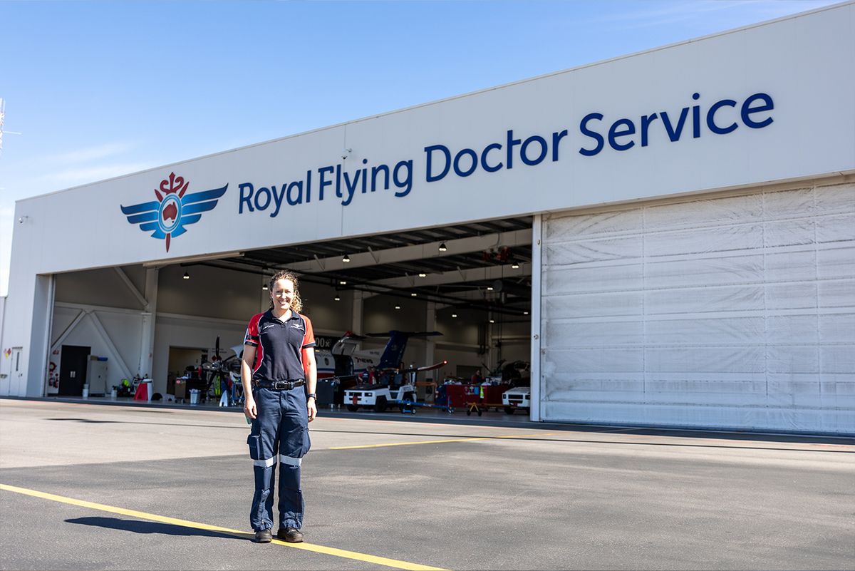 RFDS Flight Nurse Kirsty Chown