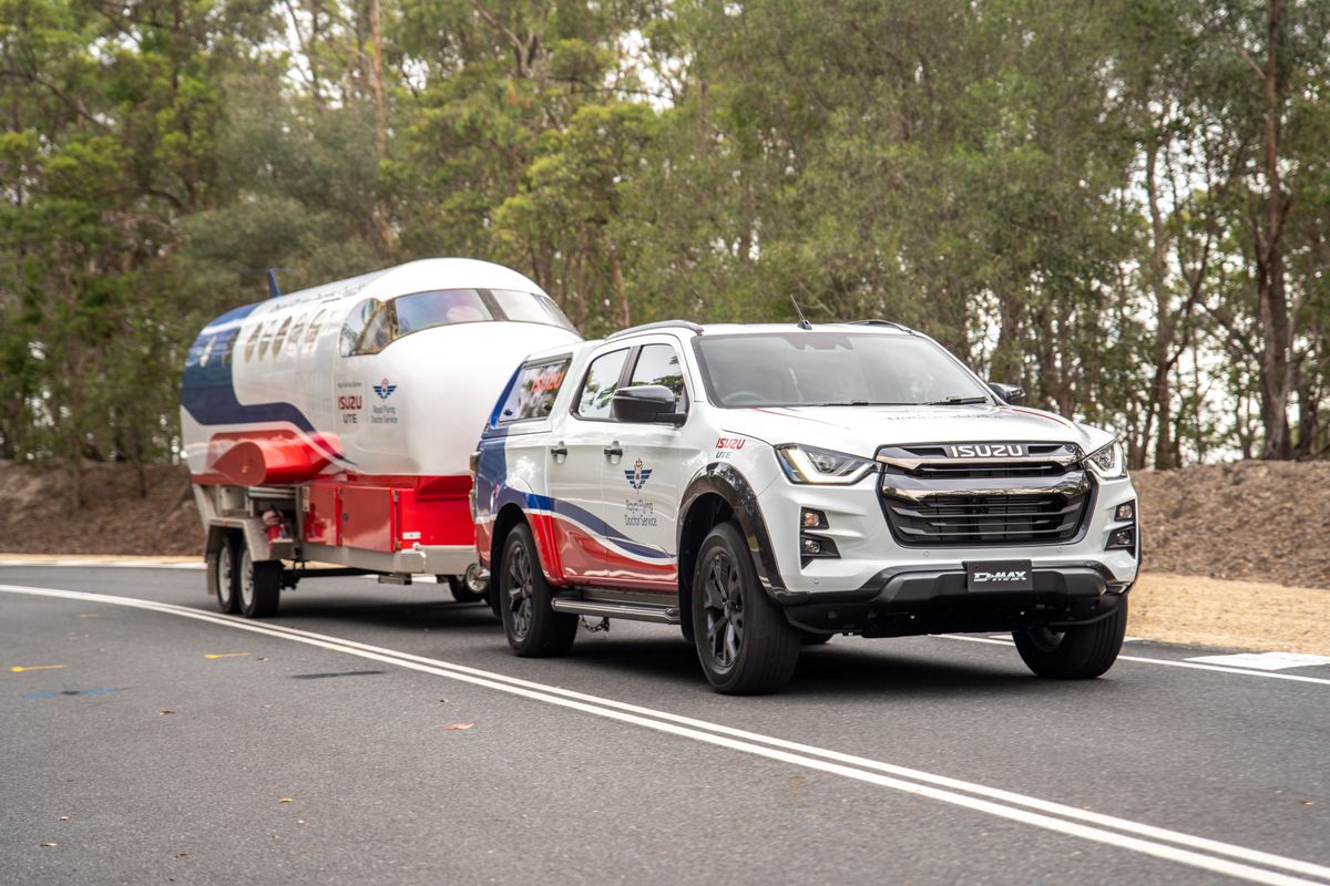 Isuzu ute and RFDS partnership video