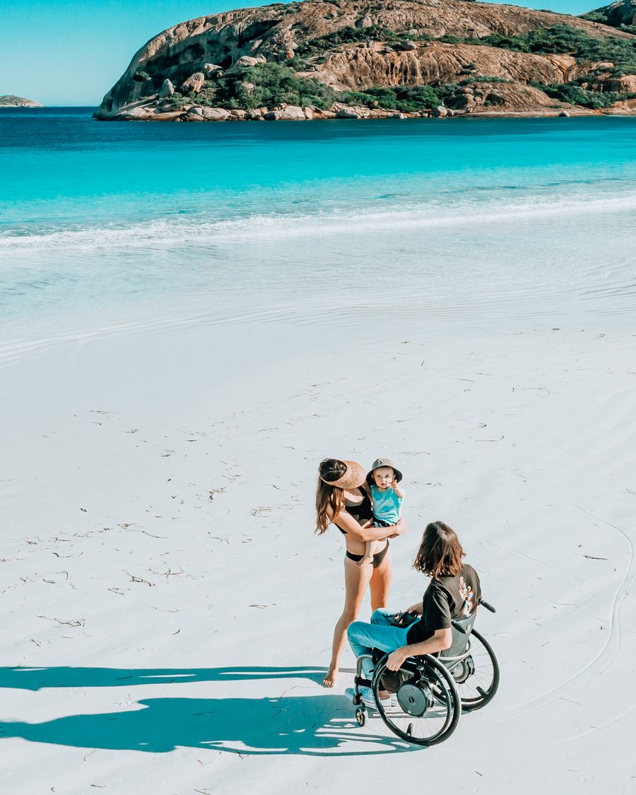 Jaimen has embraced photography, fatherhood and family life, despite his disability