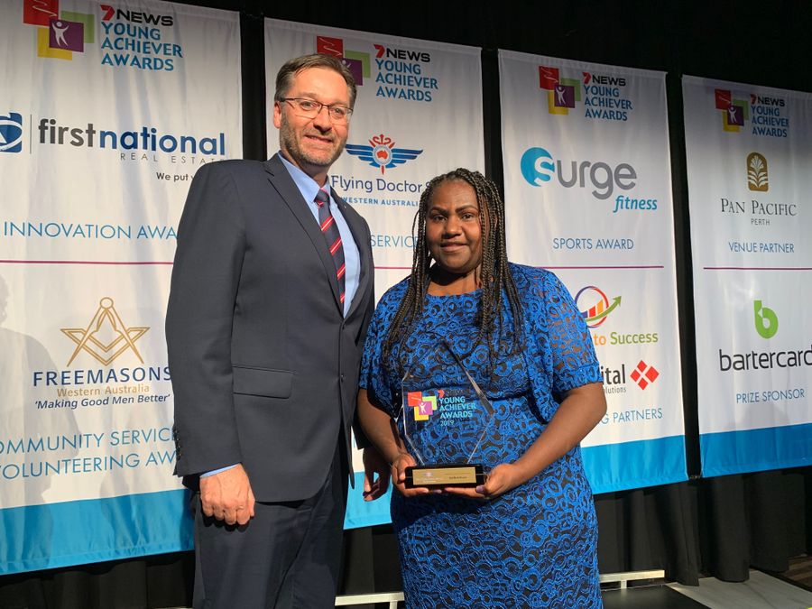 GM Craig Spencer with Joella Ashwin