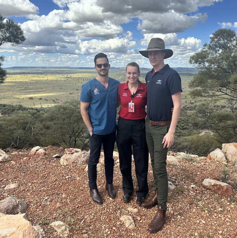 Dr Stephen Andrews and team