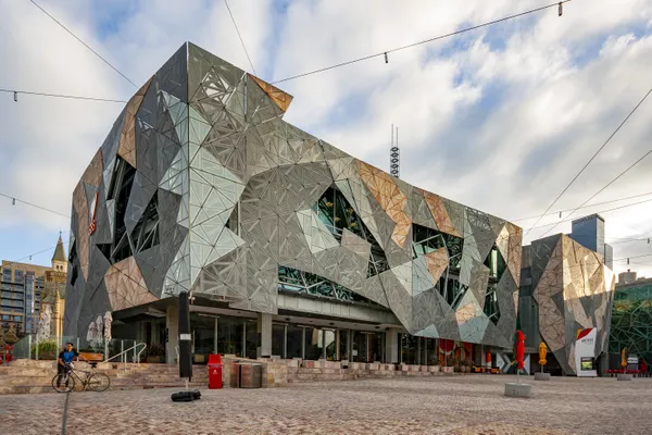 Australian Centre for the Moving Image building on Federation Square
