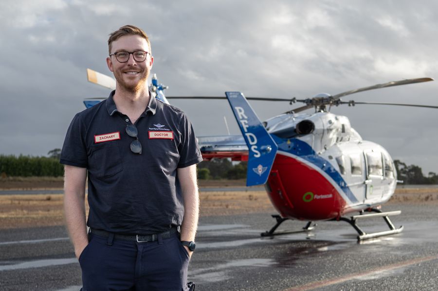 r RFDS Fortescue Heli-Med Service