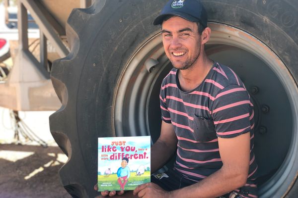 Farmer-turned-author's tribute to young son