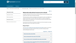 Queensland Government Educational Resources online