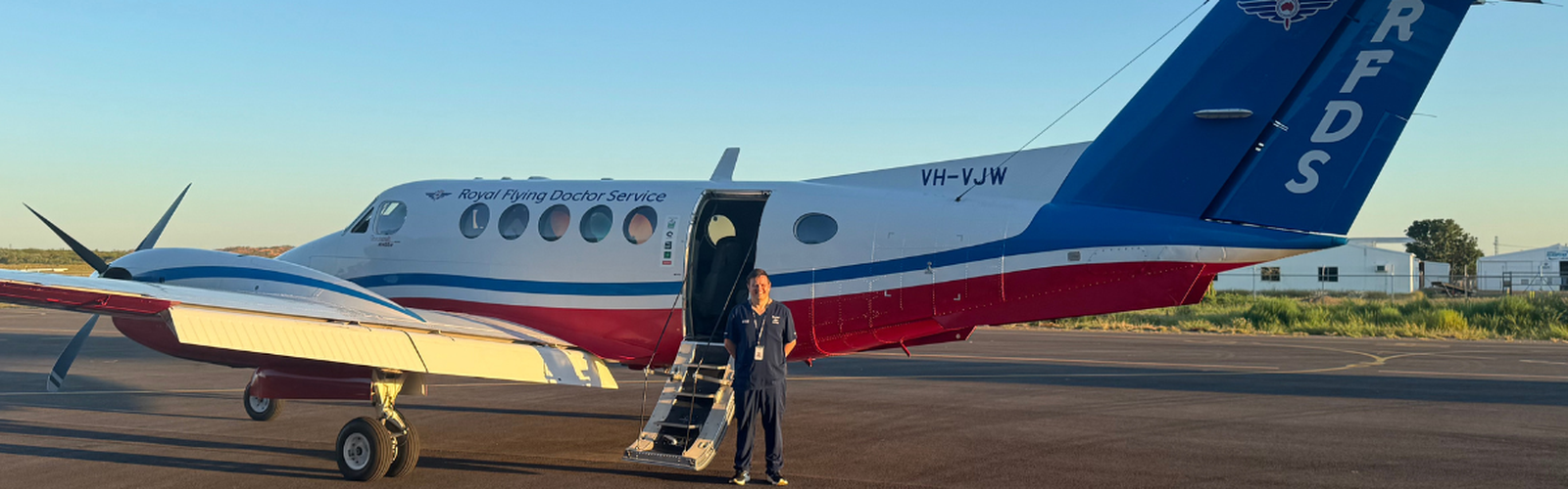 Todd in front of aircraft