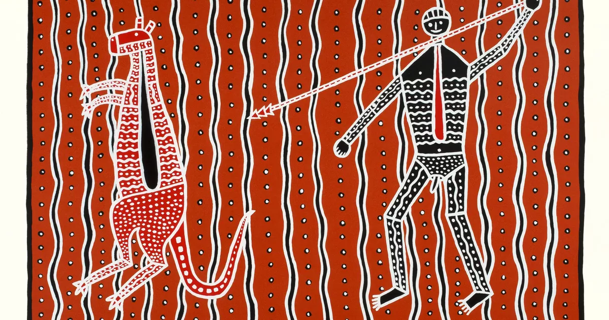 Spearing roo - AGSA Collection