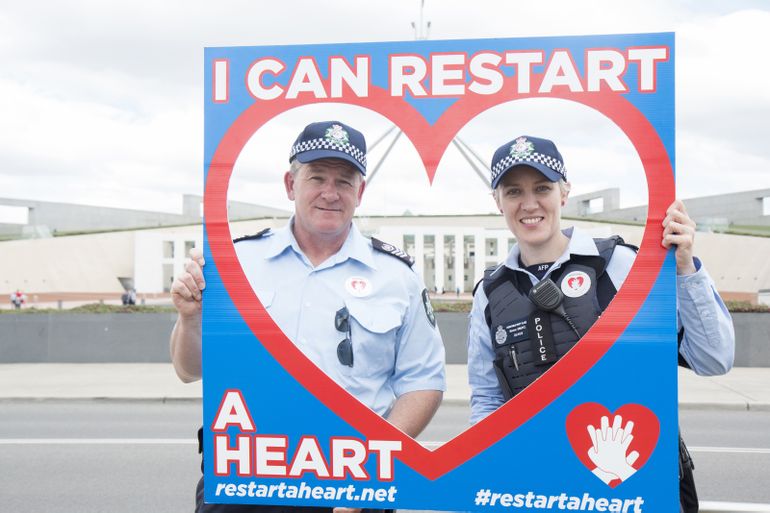 Police Can start heart